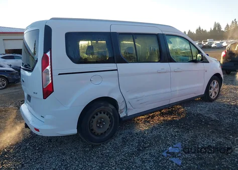 2016 Ford Transit Connect Xlt z USA, uszkodzony, nr VIN NM0GE9F76G1237862
